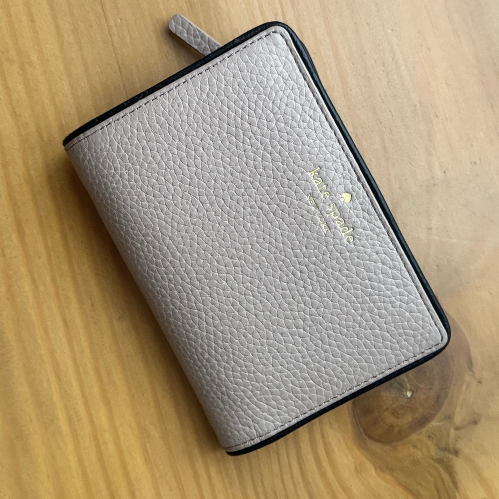Kate Spade Taupe Leather Wallet